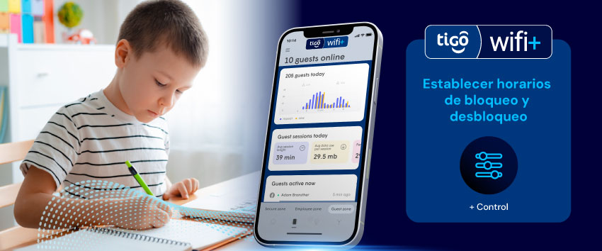CR | Wifi+ | Control | Bloqueo de Horarios | Imagen